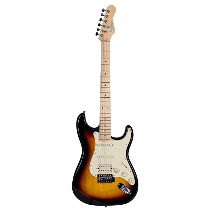 Trion TGP-112-SB Aksesuar ve Amfi Dahil Sunburst Elektro Gitar Seti